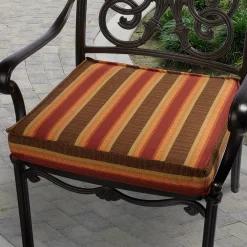 Mozaic Sunbrella 20-in. Striped Outdoor Chair Cushion
