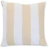 Majestic Home Goods Striped Indoor Outdoor Throw Pillow