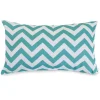 Majestic Home Goods Chevron Indoor Outdoor Small Decorative Pillow 1 Majestic Home Goods Chevron Indoor Outdoor Small Decorative Pillow -Safavieh Store 1637430 Teal