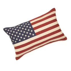 Unbranded American Flag Tapestry Decorative Pillow