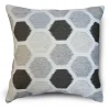 HFI Block Party Jacquard Throw Pillow -Safavieh Store 1913982 Gray