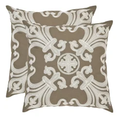 Safavieh Collette 2-piece 22'' X 22'' Throw Pillow Set