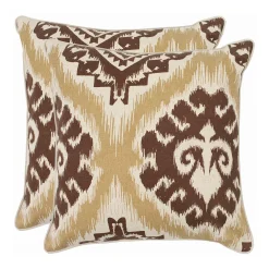 Safavieh Lucy 2-piece 22'' X 22'' Throw Pillow Set