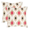 Safavieh Miranda 2-piece 22'' X 22'' Throw Pillow Set -Safavieh Store 1961723