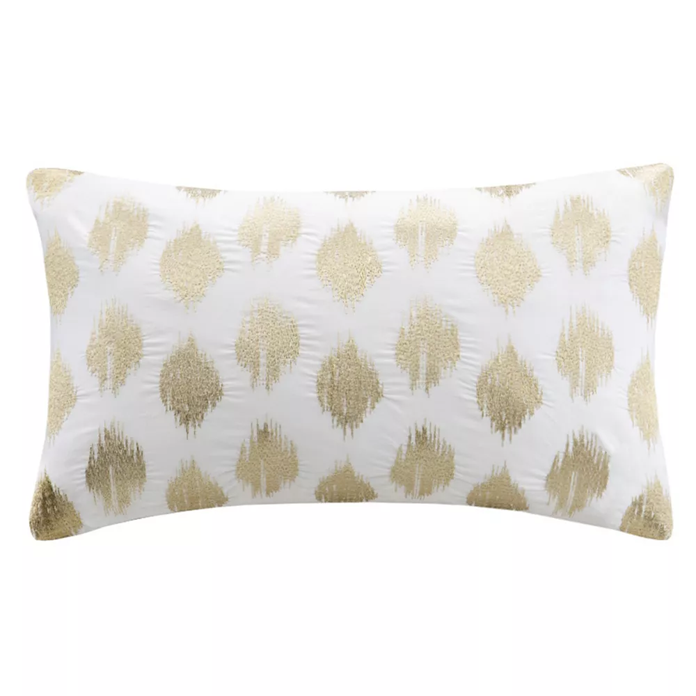 INK+IVY Nadia Metallic Dot 12'' X 18'' Throw Pillow 3 INK+IVY Nadia Metallic Dot 12'' X 18'' Throw Pillow