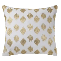 INK+IVY Nadia Metallic Dot 18'' X 18'' Throw Pillow