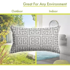 Majestic Home Goods Towers Indoor Outdoor Small Throw Pillow 8 Majestic Home Goods Towers Indoor Outdoor Small Throw Pillow -Safavieh Store 2145150 ALT3