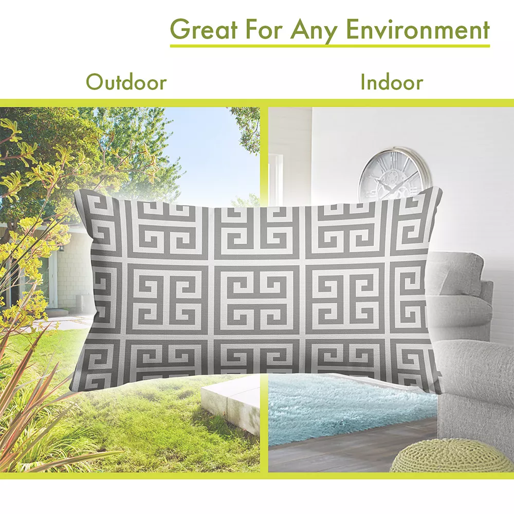 Majestic Home Goods Towers Indoor Outdoor Small Throw Pillow 5 Majestic Home Goods Towers Indoor Outdoor Small Throw Pillow - Image 3