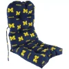 Michigan Wolverines Adirondack Chair Cushion 1 Michigan Wolverines Adirondack Chair Cushion -Safavieh Store 2146159