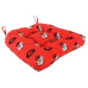 Georgia Bulldogs D Chair Cushion