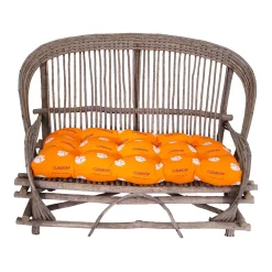 Clemson Tigers Settee Cushion