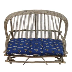 West Virginia Mountaineers Settee Cushion