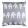 Majestic Home Goods Ellie Large Decorative Pillow -Safavieh Store 2181553 Gray