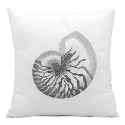 Mina Victory Seashell Outdoor Throw Pillow