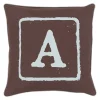 Decor 140 Alpha Throw Pillow 1 Decor 140 Alpha Throw Pillow -Safavieh Store 2250537 Brown