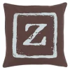 Decor 140 Zeta Throw Pillow -Safavieh Store 2250581 Brown