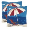 Safavieh 2-piece Beach Lounge Outdoor Throw Pillow Set -Safavieh Store 2297857