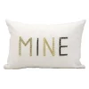 Kathy Ireland ''Mine'' Beaded Throw Pillow