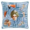 Decor 140 Genie Throw Pillow -Safavieh Store 2349257 Blue