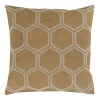 Decor 140 Elzevir Throw Pillow -Safavieh Store 2378891 Gold