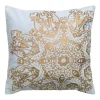 Rizzy Home Metallic Floral Throw Pillow -Safavieh Store 2497339