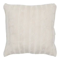 Rizzy Home Cable Knit Throw Pillow
