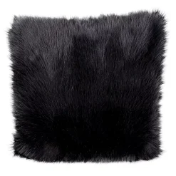 Mina Victory Faux Fur Plush Throw Pillow