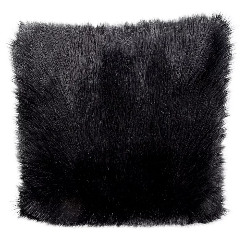 Mina Victory Faux Fur Plush Throw Pillow 3 Mina Victory Faux Fur Plush Throw Pillow