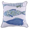 Levtex Home Catalina Fish Print Throw Pillow -Safavieh Store 2585811