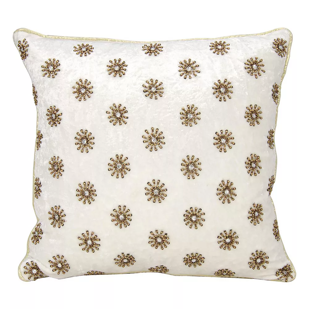 Mina Victory Couture Luster Sun Shimmer Throw Pillow 3 Mina Victory Couture Luster Sun Shimmer Throw Pillow