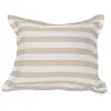 Majestic Home Goods Vertical Stripe Indoor / Outdoor Floor Throw Pillow
