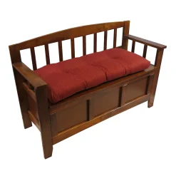 The Gripper Omega Tufted Bench Chair Pad -Safavieh Store 2682318 ALT2