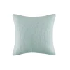 INK+IVY Bree Knit Square Throw Pillow Cover -Safavieh Store 2746516 Aqua