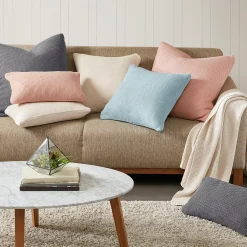 INK+IVY Bree Knit Oblong Throw Pillow Cover -Safavieh Store 2746517 ALT3