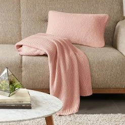 INK+IVY Bree Knit Oblong Throw Pillow Cover -Safavieh Store 2746517 ALT5