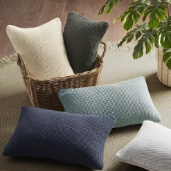 INK+IVY Bree Knit Oblong Throw Pillow Cover -Safavieh Store 2746517 ALT6