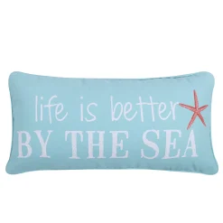 Levtex Home ''Life Is Better By The Sea'' Oblong Throw Pillow