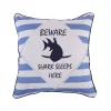 Levtex Home Sammy Shark Beware Throw Pillow -Safavieh Store 2826361