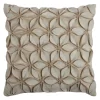 Rizzy Home Textured Floral Throw Pillow
