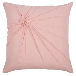 Rizzy Home Twisted Tacked Knot Throw Pillow