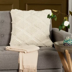 Safavieh Spaced Diamond Loop Throw Pillow -Safavieh Store 2888872 ALT