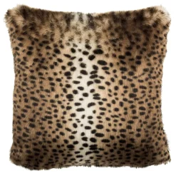Safavieh Leopard Faux Fur Throw Pillow