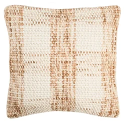 Safavieh Woven Plaid Throw Pillow