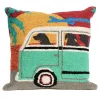 Liora Manne Beach Trip Sunset Throw Pillow -Safavieh Store 2902222