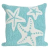 Trans Ocean Imports Liora Manne Starfish Indoor Outdoor Throw Pillow