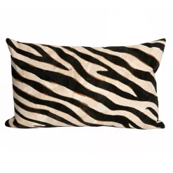 Trans Ocean Imports Liora Manne Zebra Indoor Outdoor Throw Pillow