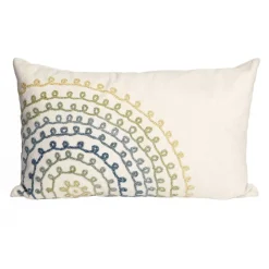 Trans Ocean Imports Liora Manne Ombre Threads Indoor Outdoor Throw Pillow