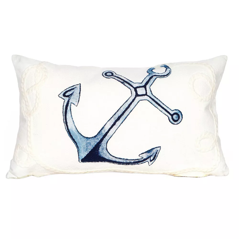 Trans Ocean Imports Liora Manne Marina Anchor Indoor Outdoor Throw Pillow 3 Trans Ocean Imports Liora Manne Marina Anchor Indoor Outdoor Throw Pillow