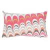 Trans Ocean Imports Liora Manne Floating Ink Indoor Outdoor Throw Pillow -Safavieh Store 2908812 Pink