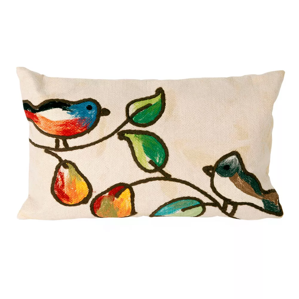 Trans Ocean Imports Liora Manne Song Birds Indoor Outdoor Throw Pillow 3 Trans Ocean Imports Liora Manne Song Birds Indoor Outdoor Throw Pillow